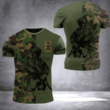 Personalized Swiss Veteran/ Solider Camo Hoodie or Tshirt 3D Printed QTHC2507