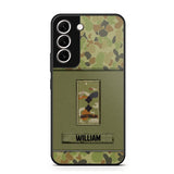 Personalized Australian Soldier/Veterans Phone Case Printed 22JUY-HY26
