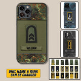 Personalized German Soldier/Veterans Phone Case Printed 22JUY-HY26