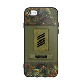 Personalized German Soldier/Veterans Phone Case Printed 22JUY-HY26