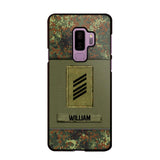 Personalized German Soldier/Veterans Phone Case Printed 22JUY-HY26