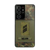 Personalized German Soldier/Veterans Phone Case Printed 22JUY-HY26