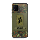 Personalized German Soldier/Veterans Phone Case Printed 22JUY-HY26