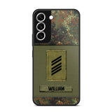 Personalized German Soldier/Veterans Phone Case Printed 22JUY-HY26