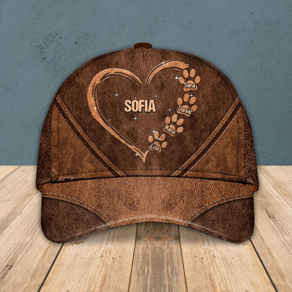 Personalized Dog Name Custom Cap Printed NGHQ2607