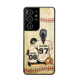 Personalized Baseball Mom & Kid Phone Case Printed 22JUY-HY26