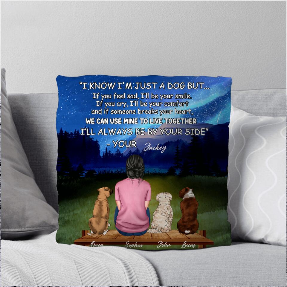 Personalized Dogs Costome Pillow Printed