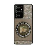DH Personalized U.S Soldier/Veterans Phone Case Printed HQ2707