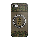 DH Personalized Swiss Soldier/Veterans Phone Case Printed HQ2707