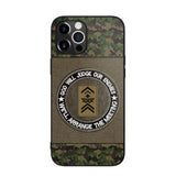 DH Personalized Swiss Soldier/Veterans Phone Case Printed HQ2707