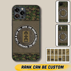 DH Personalized Swiss Soldier/Veterans Phone Case Printed HQ2707