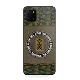 DH Personalized Swiss Soldier/Veterans Phone Case Printed HQ2707