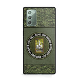 DH Personalized Canadian Soldier/Veterans Phone Case Printed HQ2707