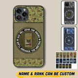 DH Personalized Australian Soldier/Veterans Phone Case Printed HQ2707