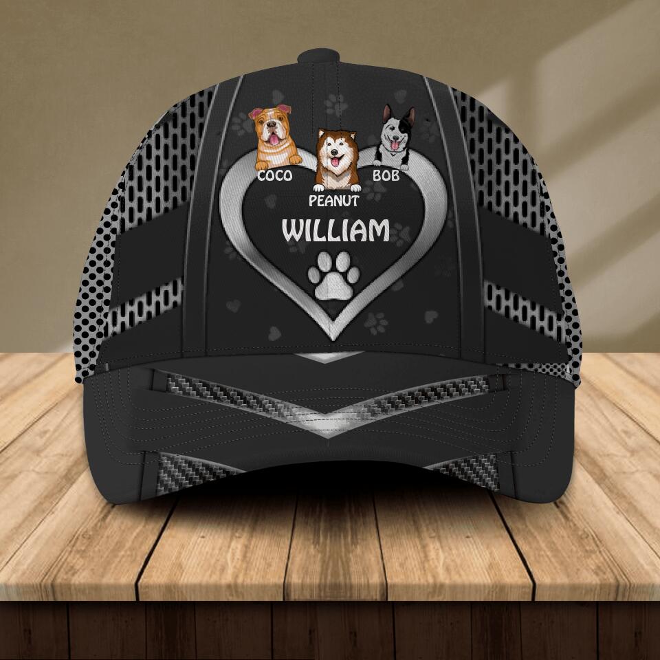 Personalized Dog Name Custom Cap Printed NGDT2607