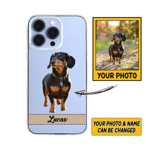 DH Personalized Dachshund Dog Phone Case Printed HY2707