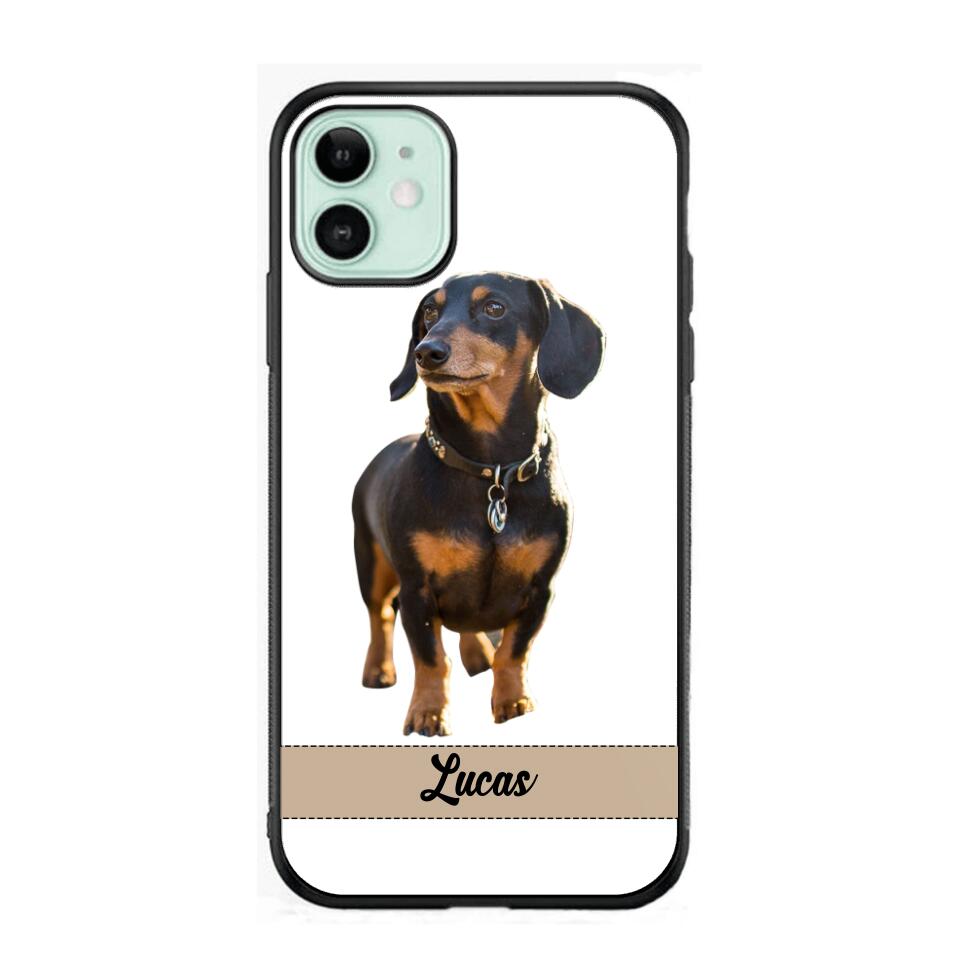 DH Personalized Dachshund Dog Phone Case Printed HY2707