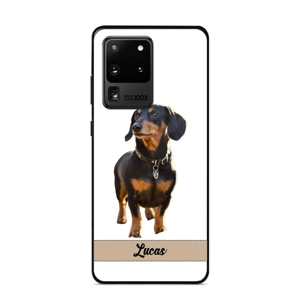 DH Personalized Dachshund Dog Phone Case Printed HY2707