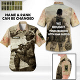 DH Personalized Norwegian Soldier/Veterans Hawaii Shirt Printed HC2707
