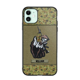 Personalized Australian Soldier/Veterans Phone Case Printed 22JUY-HQ28