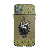 Personalized Australian Soldier/Veterans Phone Case Printed 22JUY-HQ28