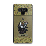 Personalized Australian Soldier/Veterans Phone Case Printed 22JUY-HQ28