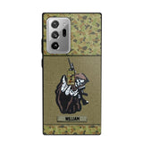 Personalized Australian Soldier/Veterans Phone Case Printed 22JUY-HQ28