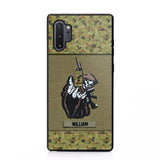 Personalized Australian Soldier/Veterans Phone Case Printed 22JUY-HQ28