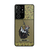 Personalized Australian Soldier/Veterans Phone Case Printed 22JUY-HQ28