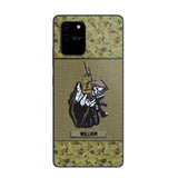 Personalized Australian Soldier/Veterans Phone Case Printed 22JUY-HQ28