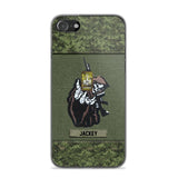 Personalized Canadian Soldier/Veterans Phone Case Printed 22JUY-HQ28