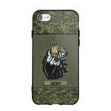 Personalized Canadian Soldier/Veterans Phone Case Printed 22JUY-HQ28