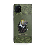 Personalized Canadian Soldier/Veterans Phone Case Printed 22JUY-HQ28