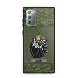 Personalized Canadian Soldier/Veterans Phone Case Printed 22JUY-HQ28