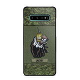 Personalized Canadian Soldier/Veterans Phone Case Printed 22JUY-HQ28