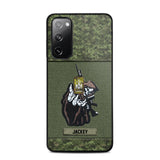 Personalized Canadian Soldier/Veterans Phone Case Printed 22JUY-HQ28