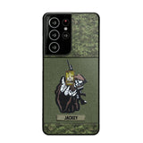 Personalized Canadian Soldier/Veterans Phone Case Printed 22JUY-HQ28