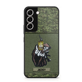 Personalized Canadian Soldier/Veterans Phone Case Printed 22JUY-HQ28