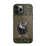 Personalized Swiss Soldier/Veterans Phone Case Printed 22JUY-HQ28