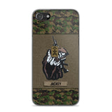 Personalized Swiss Soldier/Veterans Phone Case Printed 22JUY-HQ28
