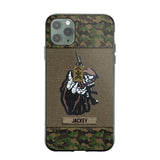 Personalized Swiss Soldier/Veterans Phone Case Printed 22JUY-HQ28