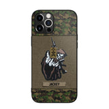 Personalized Swiss Soldier/Veterans Phone Case Printed 22JUY-HQ28