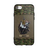 Personalized Swiss Soldier/Veterans Phone Case Printed 22JUY-HQ28
