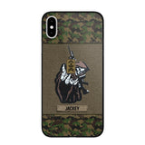 Personalized Swiss Soldier/Veterans Phone Case Printed 22JUY-HQ28