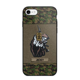 Personalized Swiss Soldier/Veterans Phone Case Printed 22JUY-HQ28