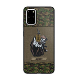 Personalized Swiss Soldier/Veterans Phone Case Printed 22JUY-HQ28