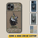 Personalized U.S Soldier/Veterans Phone Case Printed 22JUY-HQ28
