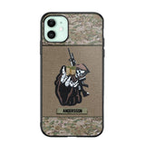 Personalized U.S Soldier/Veterans Phone Case Printed 22JUY-HQ28