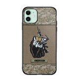 Personalized U.S Soldier/Veterans Phone Case Printed 22JUY-HQ28