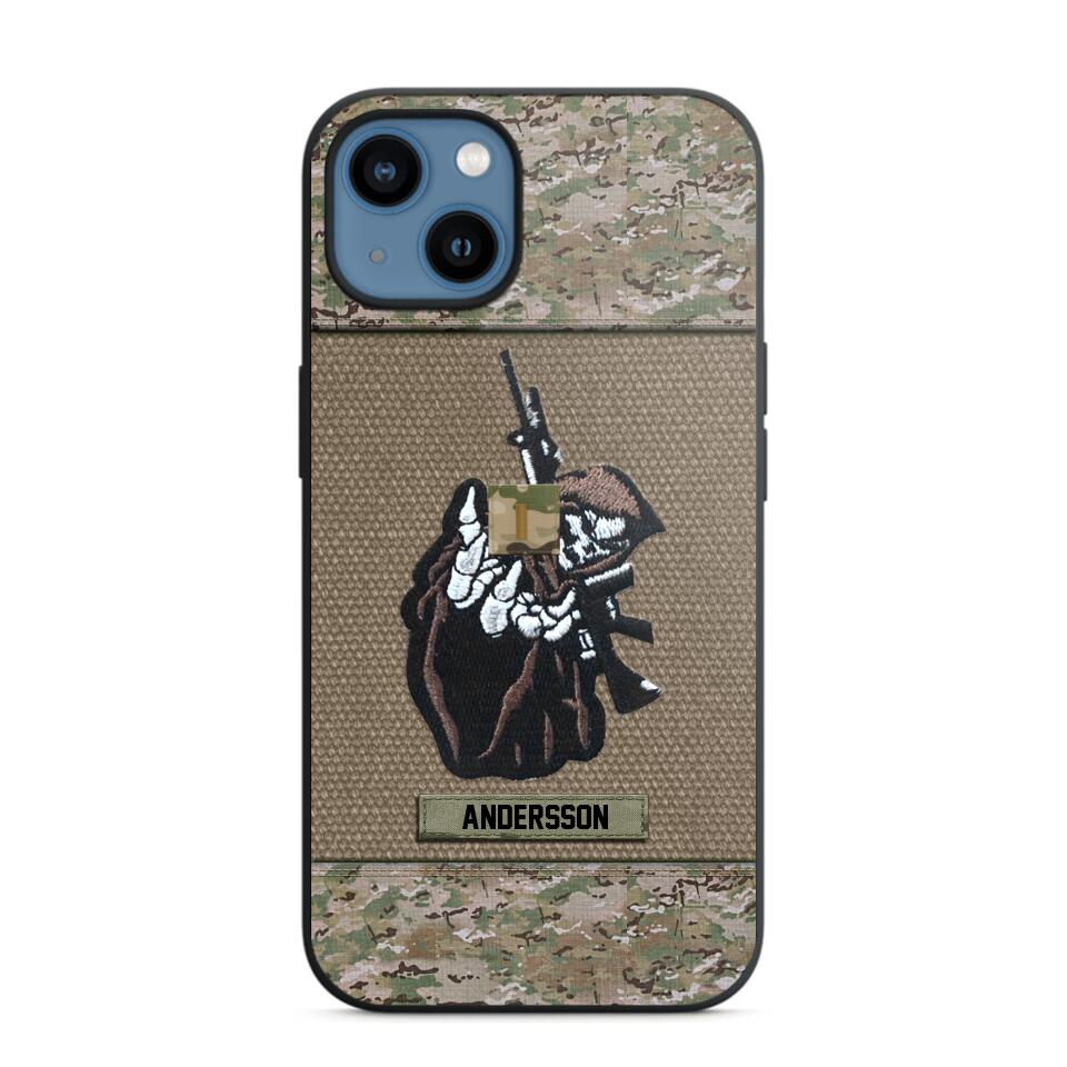 Personalized U.S Soldier/Veterans Phone Case Printed 22JUY-HQ28